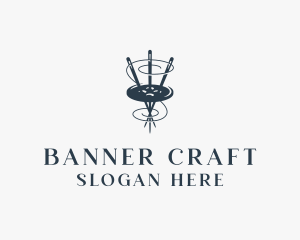 Sewing Fashion Tailor logo design