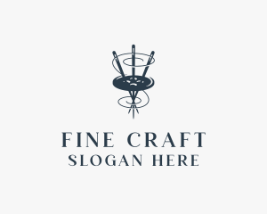 Sewing Fashion Tailor logo design