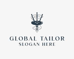 Sewing Fashion Tailor logo design