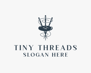 Sewing Fashion Tailor logo design