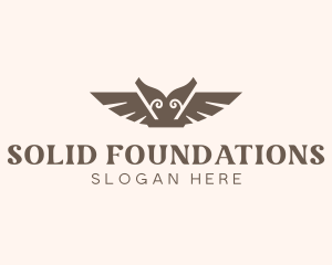 Cultural - Elegant Ancient Wings logo design