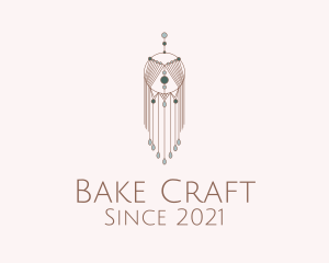 Boho Macrame Decor  logo design