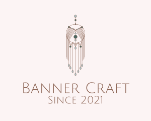 Boho Macrame Decor  logo design