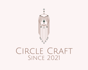 Boho Macrame Decor  logo design