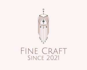 Boho Macrame Decor  logo design