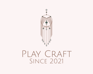 Boho Macrame Decor  logo design