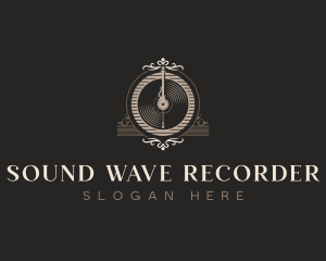 Disc Vinyl Music Record logo design