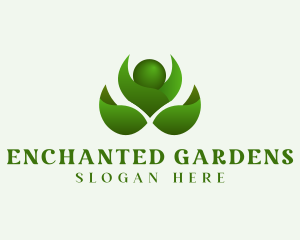 Plant Human Flower logo design