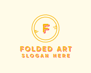 Handdrawn Circle Art logo design