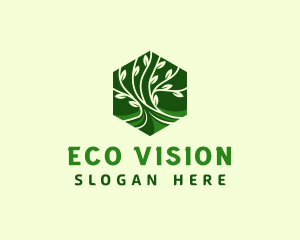 Tree Eco Nature logo design