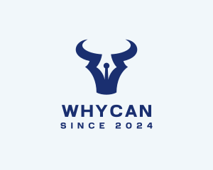 Bull Horns Pen Logo