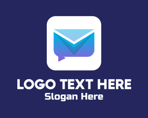 Message - Chat Messaging Icon logo design