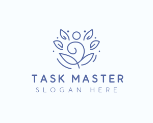 Wellness Yoga Meditation Logo