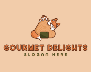 Fox Onigiri Catering logo design