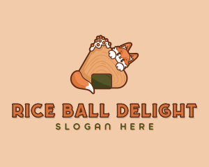 Fox Onigiri Catering logo design