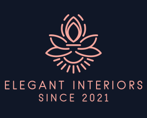 Spa Candle Decor  logo design