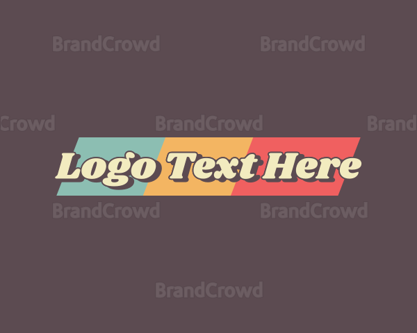 Fancy Retro Generic Logo