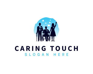 Care - Disability Organization Care logo design