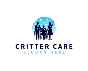 Disability Organization Care logo design