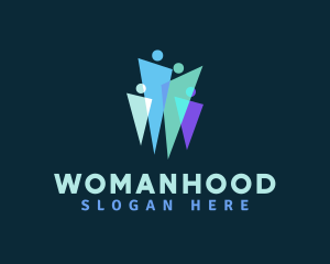 Humanitarian - Family Group Community logo design