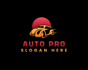 Auto Car Racing logo design