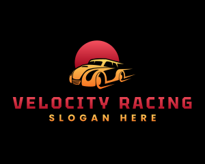 Auto Car Racing logo design