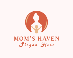 Mother Child Parent logo design