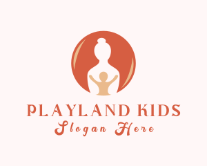 Mother Child Parent logo design