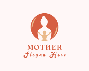 Mother Child Parent logo design