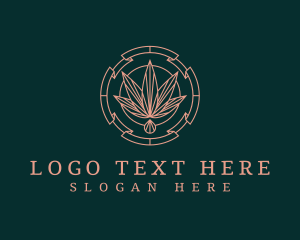 Cannabis - Classic Cannabis Oil logo design