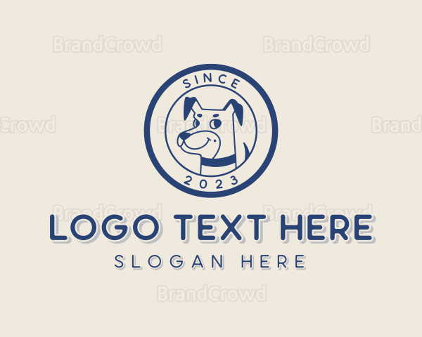 Pet Dog Kennel Logo