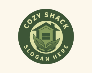 Shack - Leaf House Gardening logo design