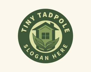 Leaf House Gardening logo design