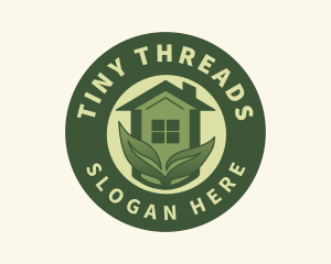 Leaf House Gardening logo design