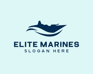 Marines - Abstract Navy Ship logo design