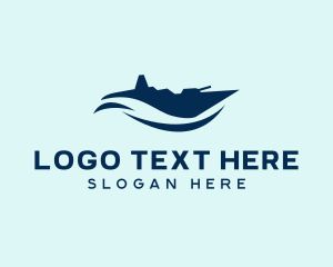 Abstract - Abstract Navy Ship logo design