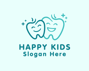 Happy Teeth Dentist  logo design