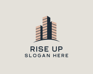 Minimalist Construction Building logo design