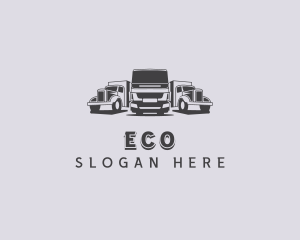 Haulage - Trucking Mover Logistics logo design