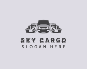 Trucking Mover Logistics logo design