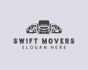 Mover - Trucking Mover Logistics logo design