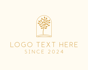 Essential - Natural Wellness Tree logo design