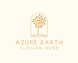 Natural Wellness Tree logo design