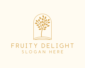 Natural Wellness Tree logo design