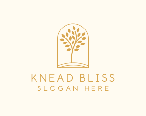 Natural Wellness Tree logo design