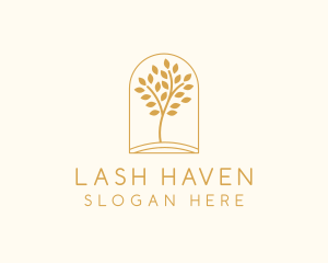 Natural Wellness Tree logo design