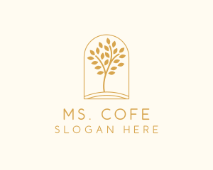 Natural Wellness Tree logo design