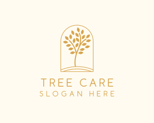 Natural Wellness Tree logo design