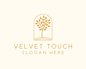 Natural Wellness Tree logo design