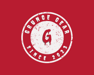 Grunge - Grunge Creepy Haunted logo design